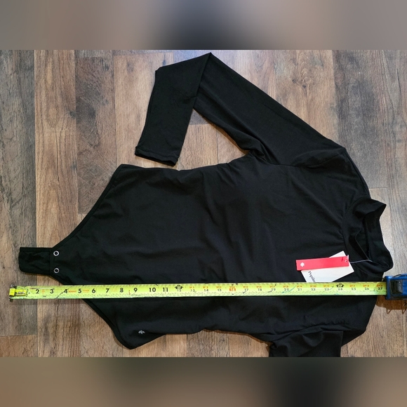 Popilush Women's Black Turtle Neck Shapewear Tummy Control Bodysuit Size Large - Picture 7 of 10